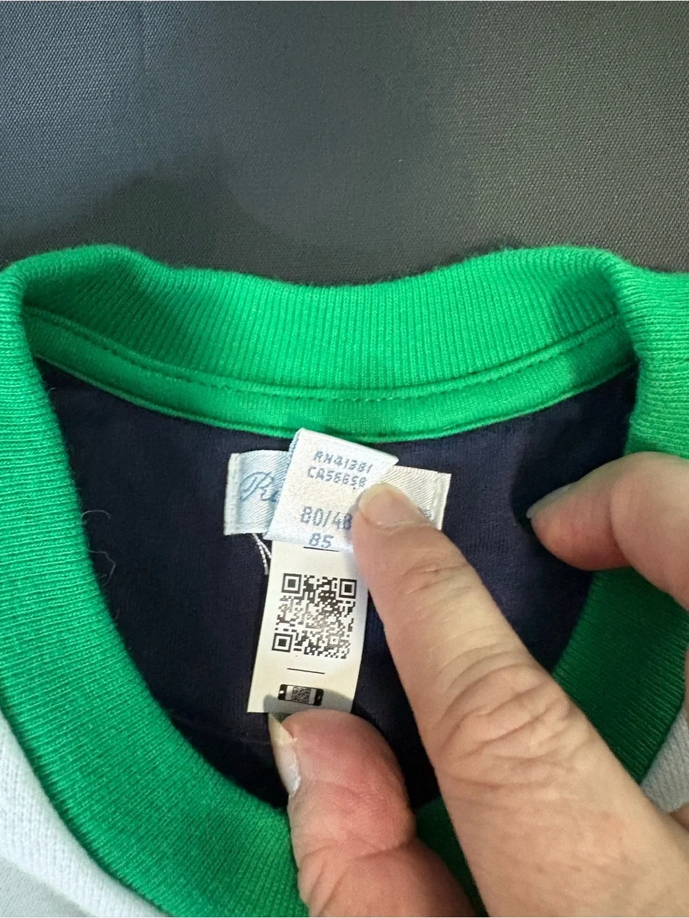 Ralph Lauren Colorblock Kids Sweatshirt - White, Green, Yellow, Pink, Blue, Navy